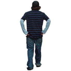 Man back Billboard | Artlantis Billboards FREE Download