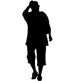 Walking Man Billboard | Artlantis Billboards FREE Download