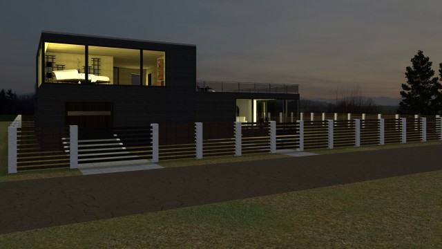 my house - Artlantis render by Vadim Bobryakov