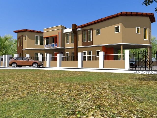 3bedroom 4families - Artlantis render by Anthony Reagan