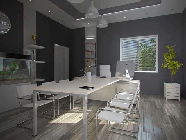 executive office - Artlantis render by Curipop