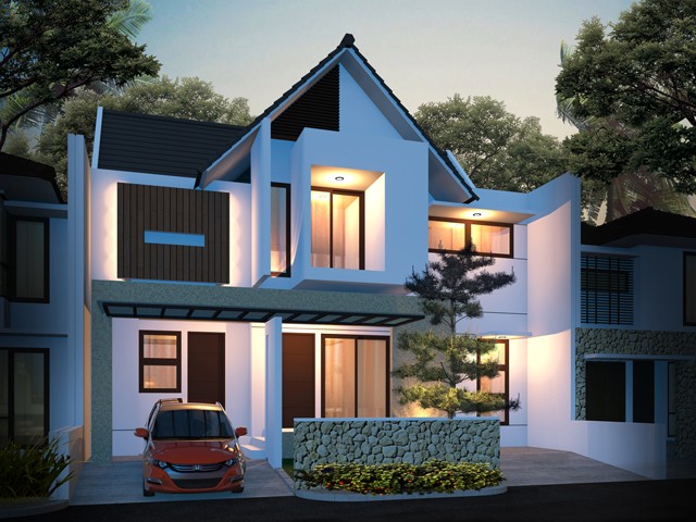 Mr. Budi House - Artlantis render by izumo