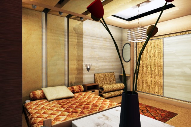 bed - Artlantis render by mohsen