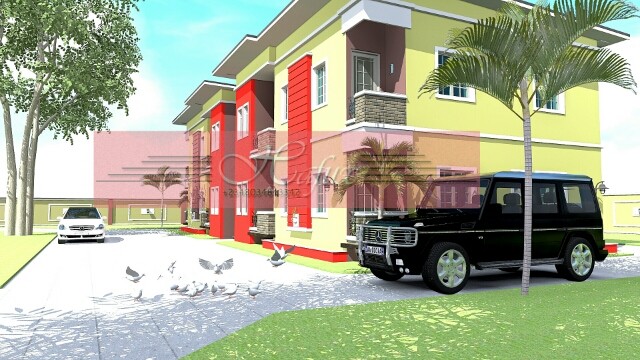 Contemporary building design by hafux - Artlantis render by afuevun igben