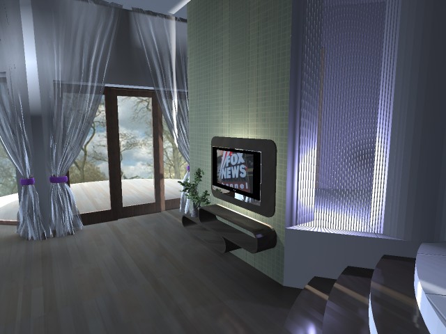 Living room - Artlantis render by Toteu