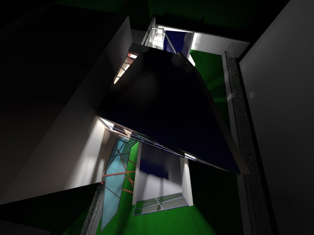 vicolo notte - Artlantis render by roberto munari