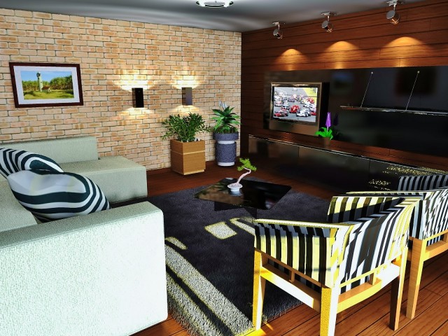 Sala1 - Artlantis render by Diógenes Carniel