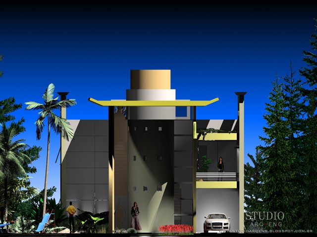 RES.JOÃO V.VIEIRA_1 - Artlantis render by Fernando Finardi Annes