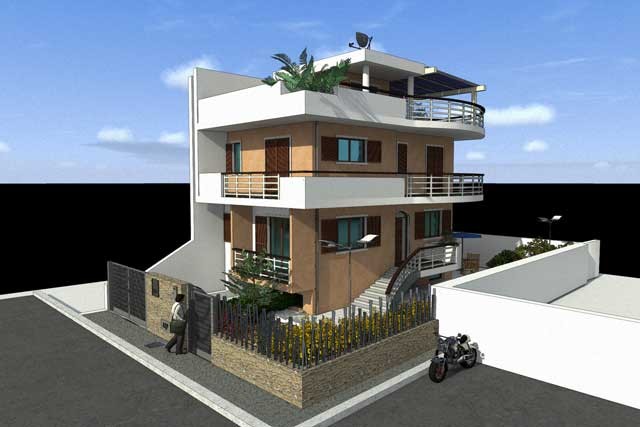 prospetto - Artlantis render by CARMINE  GEOM. TROIANI