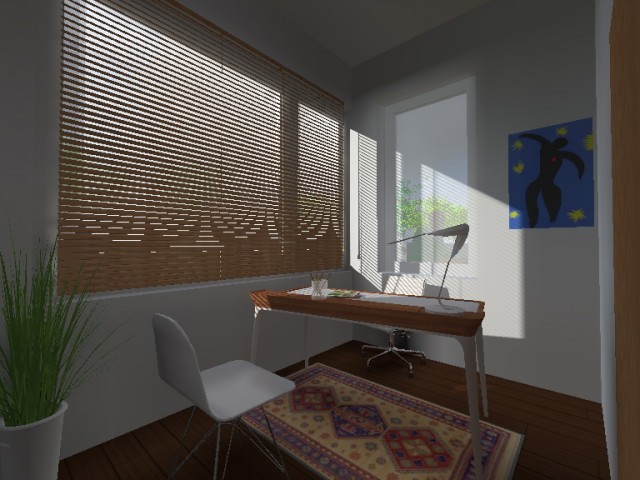 Akoè little studio - Artlantis render by roberto munari