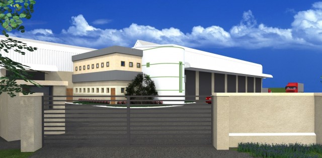 warehouse - Artlantis render by SSSS