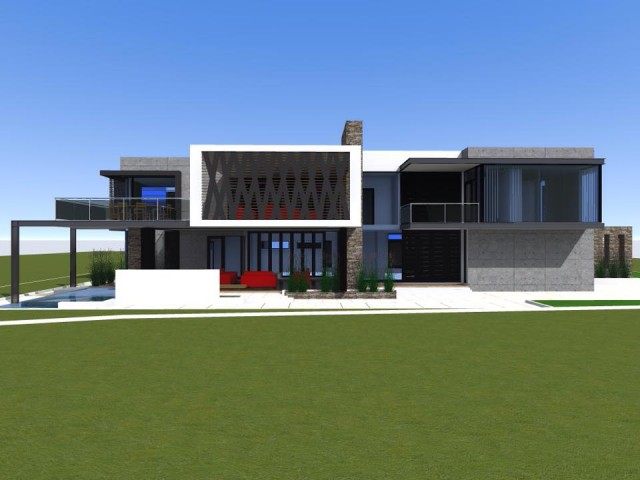 contemporary house - Artlantis render by mooketsi mosiane