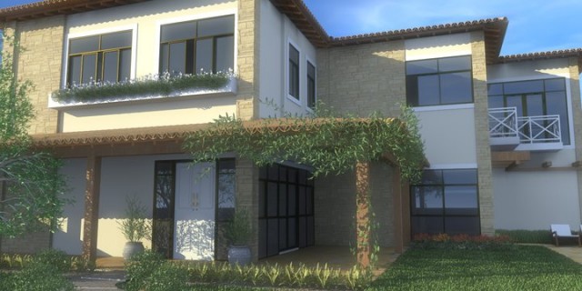 House in Rio de Jane - Artlantis render by Renato Santana
