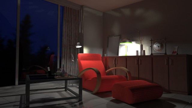 Rest Room - Artlantis render by Meysam