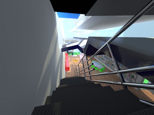 stair - Artlantis render by roberto munari