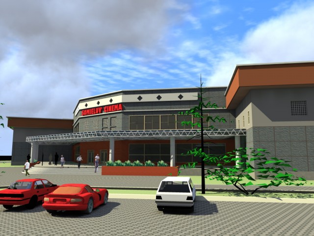 cinema - Artlantis render by chisom nwanna