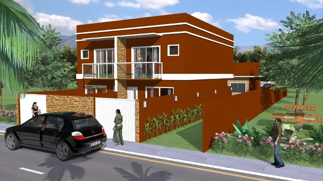 Casa 1º projeto - Artlantis render by Marcio