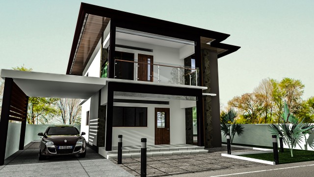 home simple - Artlantis render by gere