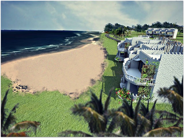 Golf club - Artlantis render by Elena Ramponi