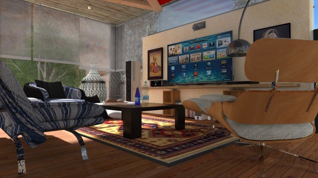Lounge View - Artlantis render by Andrew