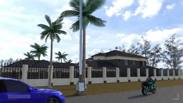 Back (Street View) - Artlantis render by Andrew