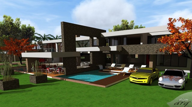 Mi primer render - Artlantis render by fabricio Lemus
