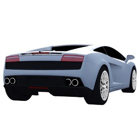 Lamborghini Gallardo 3D Object | FREE Artlantis Objects Download