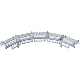 Curved bench - free Artlantis object