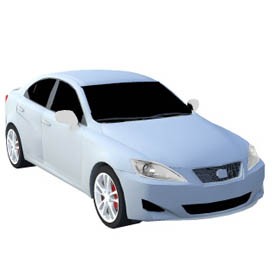 Lexus IS220 3D Object | FREE Artlantis Objects Download