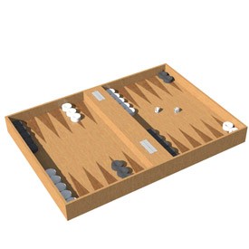 Backgammon 3D Object | FREE Artlantis Objects Download