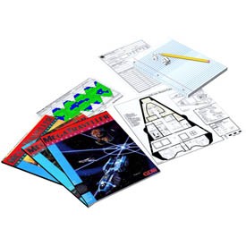 Magazines Notebook Dices 3D Object | FREE Artlantis Objects Download
