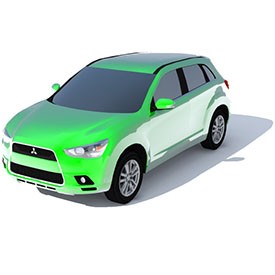 Mitsubishi Outlander Sp - free Artlantis object