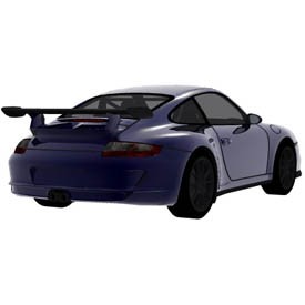 Porsche 911 GT3 3D Object | FREE Artlantis Objects Download