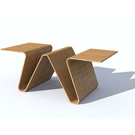 Papermaste Magazine Rack - free Artlantis object