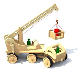 Toy Crane 3D Object | FREE Artlantis Objects Download