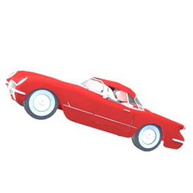 Chevrolet Corvette 3D Object | FREE Artlantis Objects Download