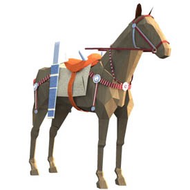 War Horse 3D Object | FREE Artlantis Objects Download