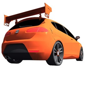 Seat Leon Cupra 3D Object | FREE Artlantis Objects Download