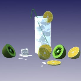 Cocktail 3D Object | FREE Artlantis Objects Download