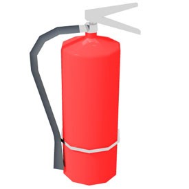 Fire Extiguisher 3D Object | FREE Artlantis Objects Download
