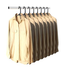 Shirt rack - free Artlantis object