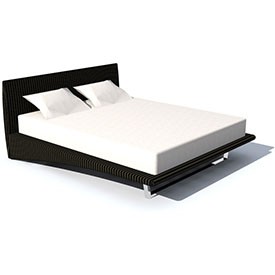 Ariel bed - free Artlantis object