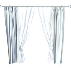 Curtain2 3D Object | FREE Artlantis Objects Download
