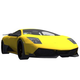 Lamborghini Murcielago LP670 SV 3D Object | FREE Artlantis Objects Download