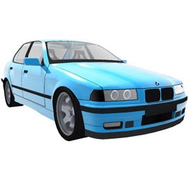Bmw e36 3d модель