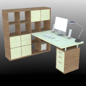 Full Office - ready 3D Object | FREE Artlantis Objects Download