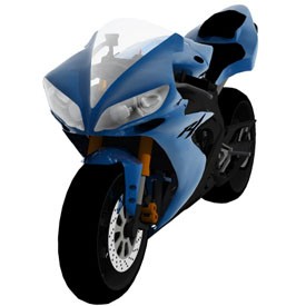 Yamaha YZF R1 3D Object | FREE Artlantis Objects Download