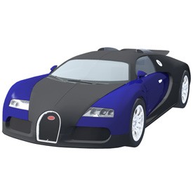 Bugatti Veyron 3D Object | FREE Artlantis Objects Download