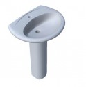 Sink with leg