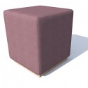 Flamant Hocker Cube